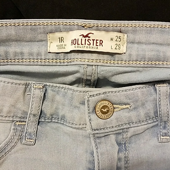 Hollister Denim - Light Hollister skinny jeans size 1